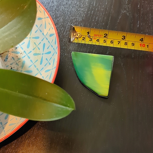 Glass art brooch pin, very eye catching for jacket / blazer lapel. NEW Jewellery - Picture 8 of 11